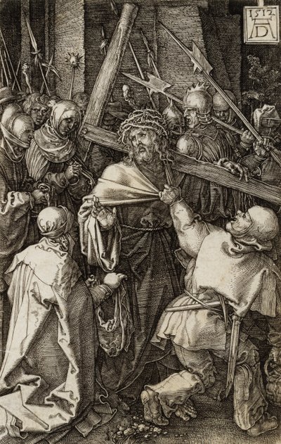 Portamento della croce dalla Passione incisa, 1512 da Albrecht Dürer